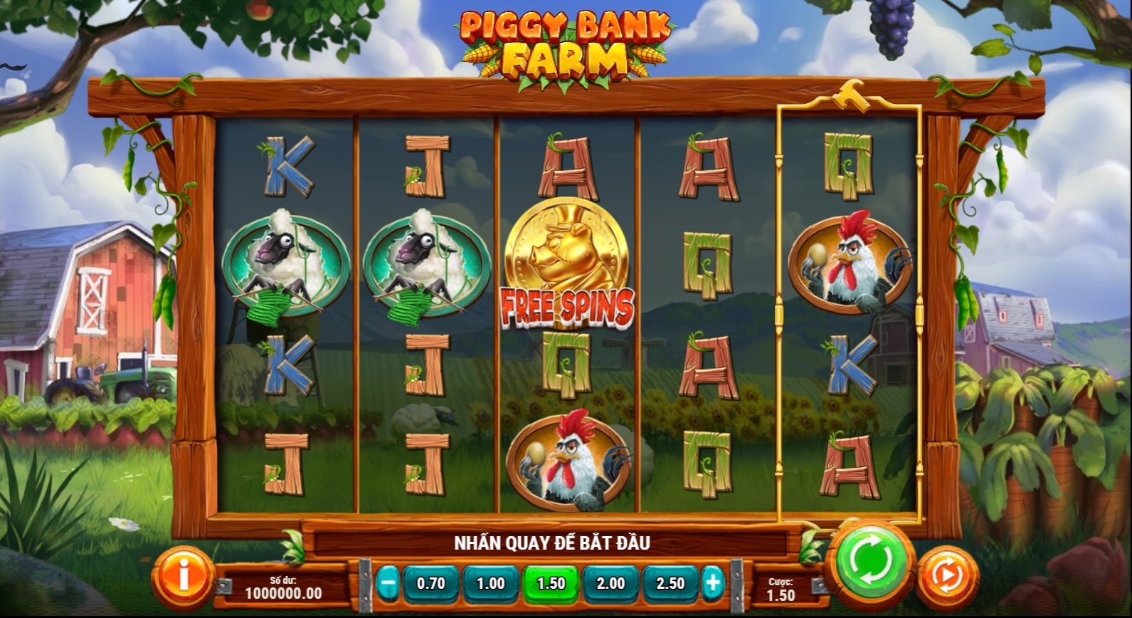Piggy bank farm