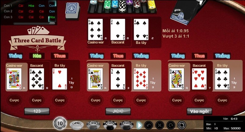 Play Three Faces