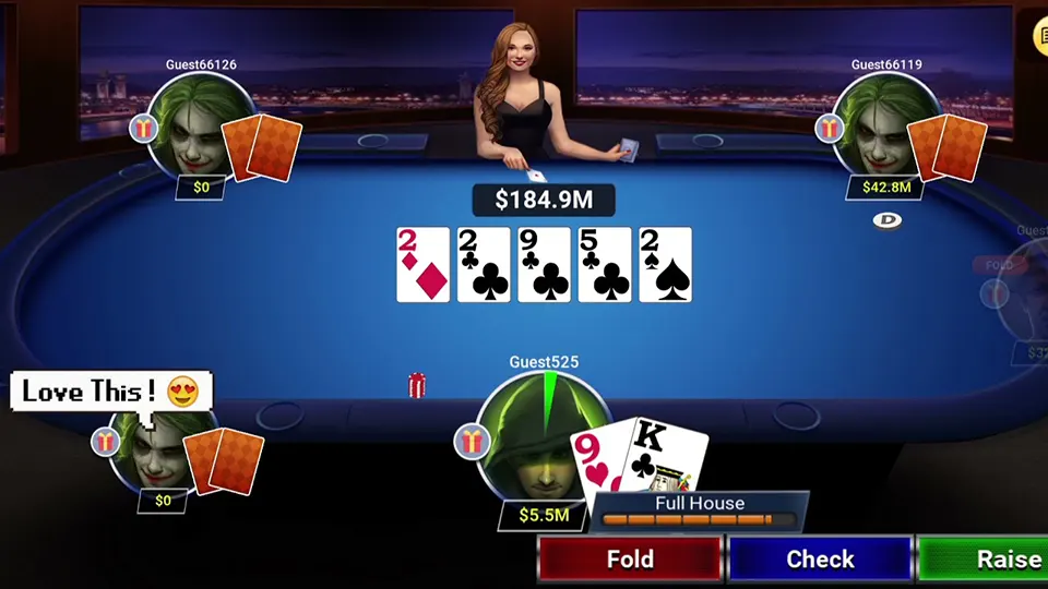 chơi poker online với bạn